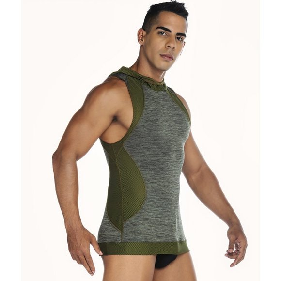 GIGO NIRVANA GREEN HOODY SHIRT - Picture 3 of 6